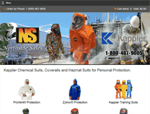 Tablet Screenshot of kapplerchemicalsuits.com